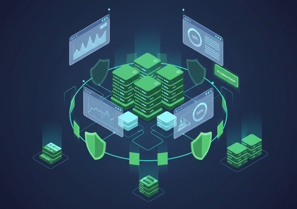Stabilise Phase - Managed Cloud Operations showing monitoring dashboards and operational stability